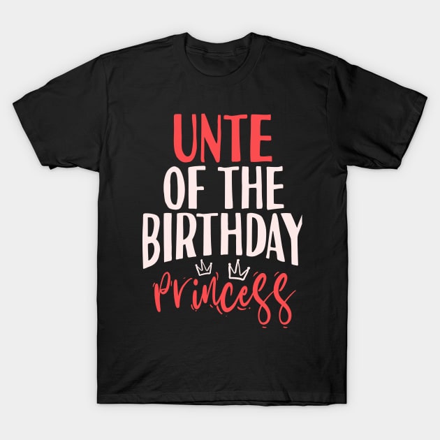 Uncle of the birthday Princess T-Shirt by Tesszero
